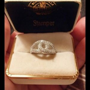 New solid .925 sterling silver ring size 8